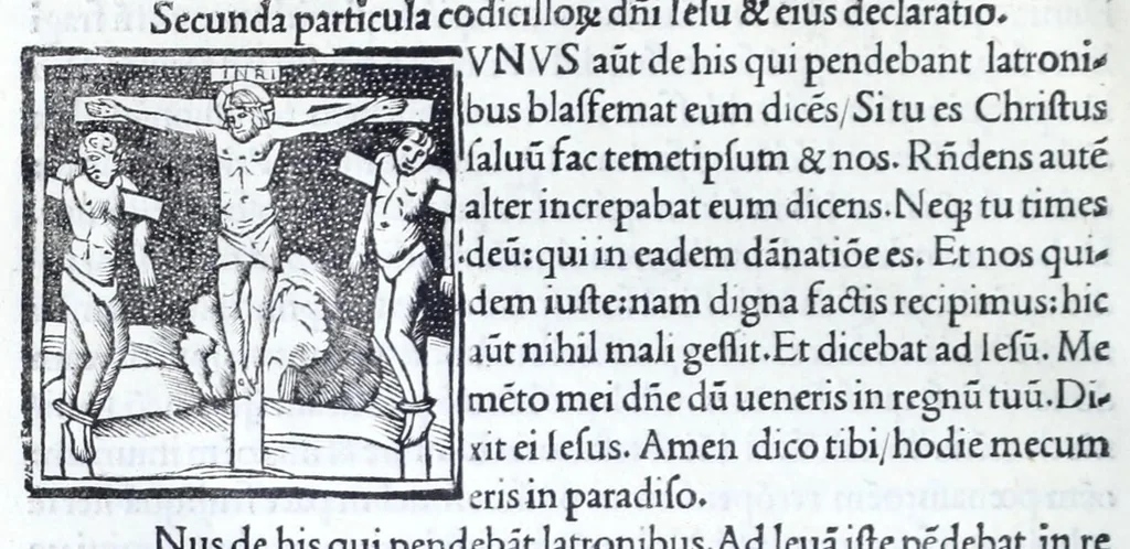 An illustration from Decachordvm christianvm : Ivlio II, pont. max. dicatvm, 1507, leaf 424