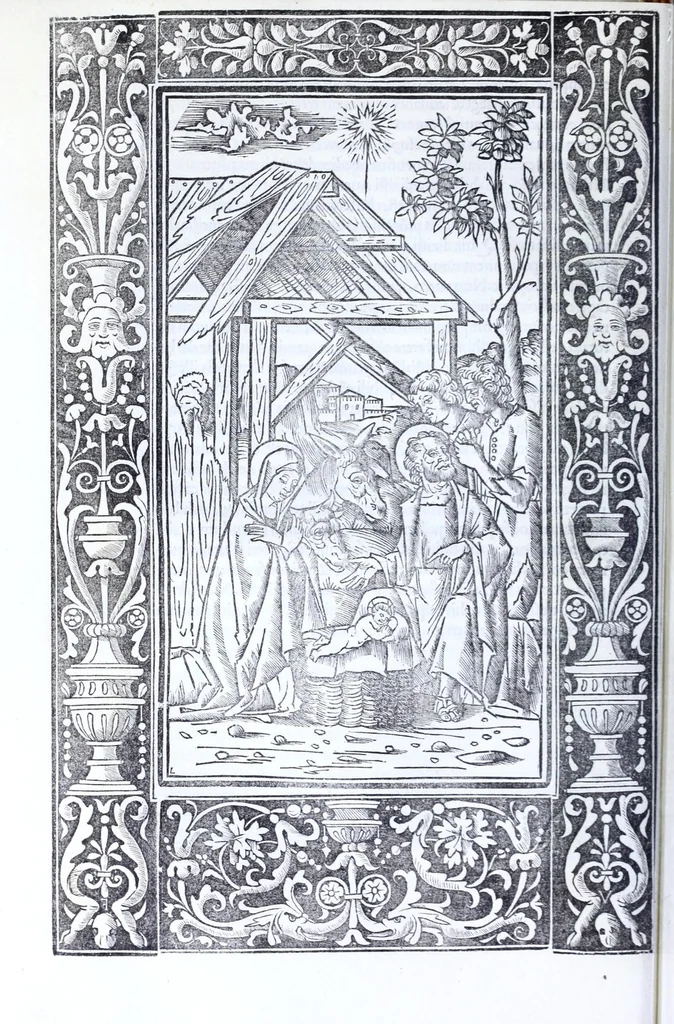 An illustration from Decachordvm christianvm : Ivlio II, pont. max. dicatvm, 1507, leaf 74