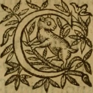 An illustration from De canonicis, et dignitatibus, aliisque inferioribus beneficiariis cathedralium & collegiatarum ecclesiarum, eorúmque officio tam in choro, quàm in capitulo : elegans et perutilis tractatus, 1634, leaf 216