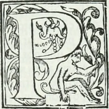 An illustration from De causa Dei contra Pelagium et de virtute causarum. Opera et studio Henrici Savilli. Ex scriptis codicibus nunc primum editi, 1618, leaf 413