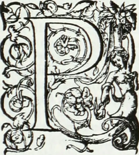 An illustration from De causa Dei contra Pelagium et de virtute causarum. Opera et studio Henrici Savilli. Ex scriptis codicibus nunc primum editi, 1618, leaf 528