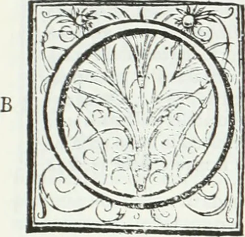 An illustration from De causa Dei contra Pelagium et de virtute causarum. Opera et studio Henrici Savilli. Ex scriptis codicibus nunc primum editi, 1618, leaf 566