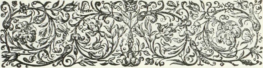 An illustration from De causa Dei contra Pelagium et de virtute causarum. Opera et studio Henrici Savilli. Ex scriptis codicibus nunc primum editi, 1618, leaf 8