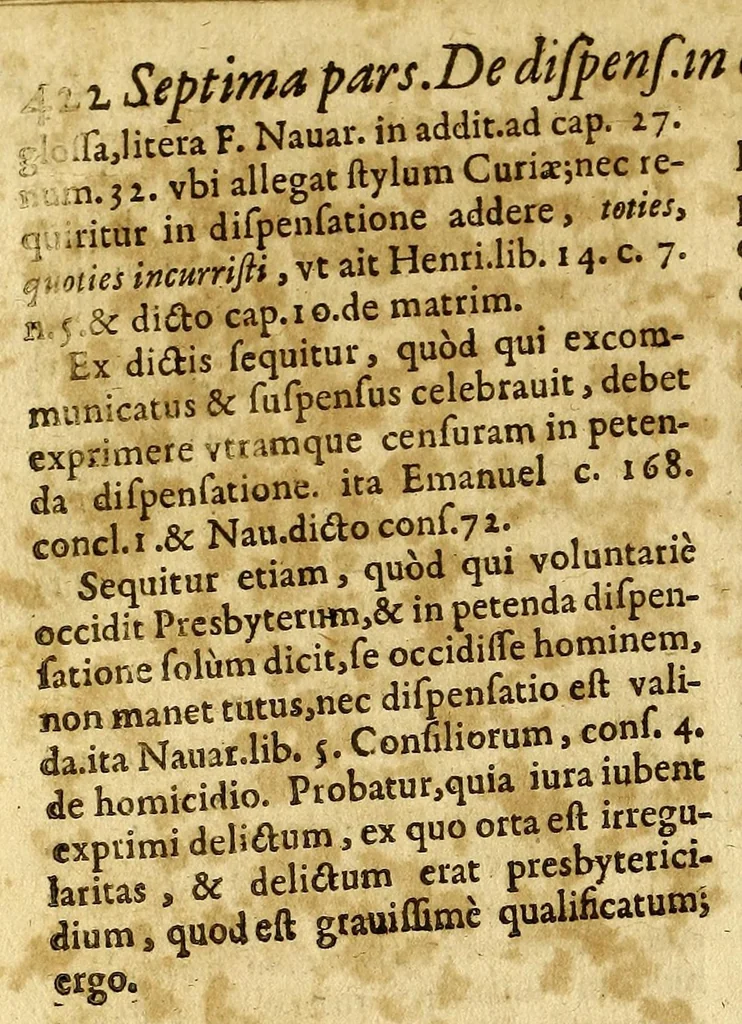 An illustration from De censuris ecclesiasticis tractatus., 1623, leaf 452