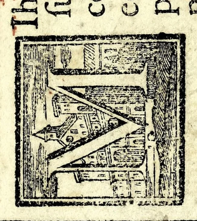 An illustration from Declamatione tvtta hiperbolica contra vna donna crvdele, 1555, leaf 1