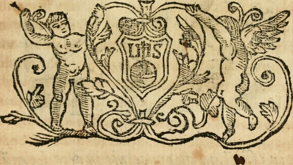 An illustration from Declaracion magistral sobre las emblemas de Andres Alciato con todas las historias, antiguedades, moralidad y doctrina tocante a las buenas costumbres, 1615, leaf 128