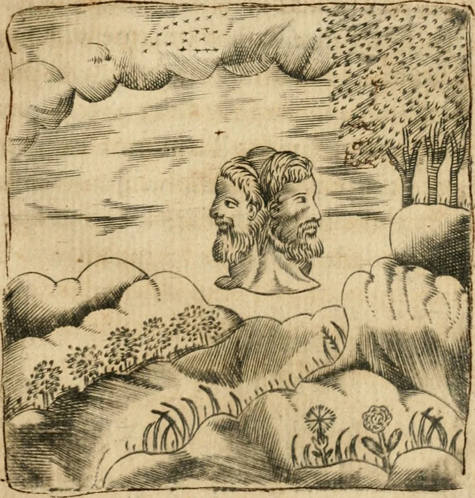 An illustration from Declaracion magistral sobre las emblemas de Andres Alciato con todas las historias, antiguedades, moralidad y doctrina tocante a las buenas costumbres, 1615, leaf 158