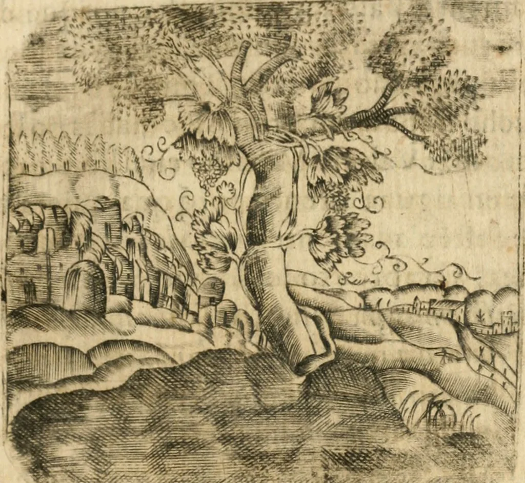 An illustration from Declaracion magistral sobre las emblemas de Andres Alciato con todas las historias, antiguedades, moralidad y doctrina tocante a las buenas costumbres, 1615, leaf 192