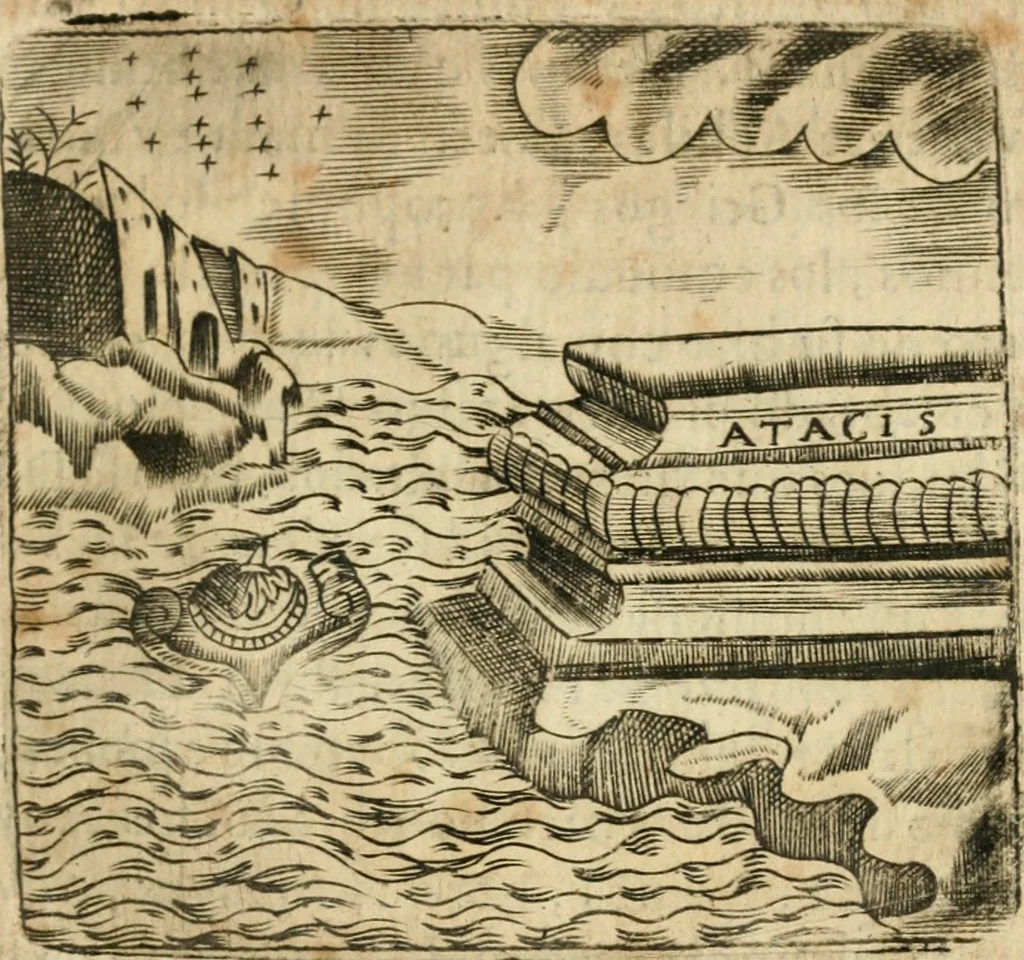 An illustration from Declaracion magistral sobre las emblemas de Andres Alciato con todas las historias, antiguedades, moralidad y doctrina tocante a las buenas costumbres, 1615, leaf 226