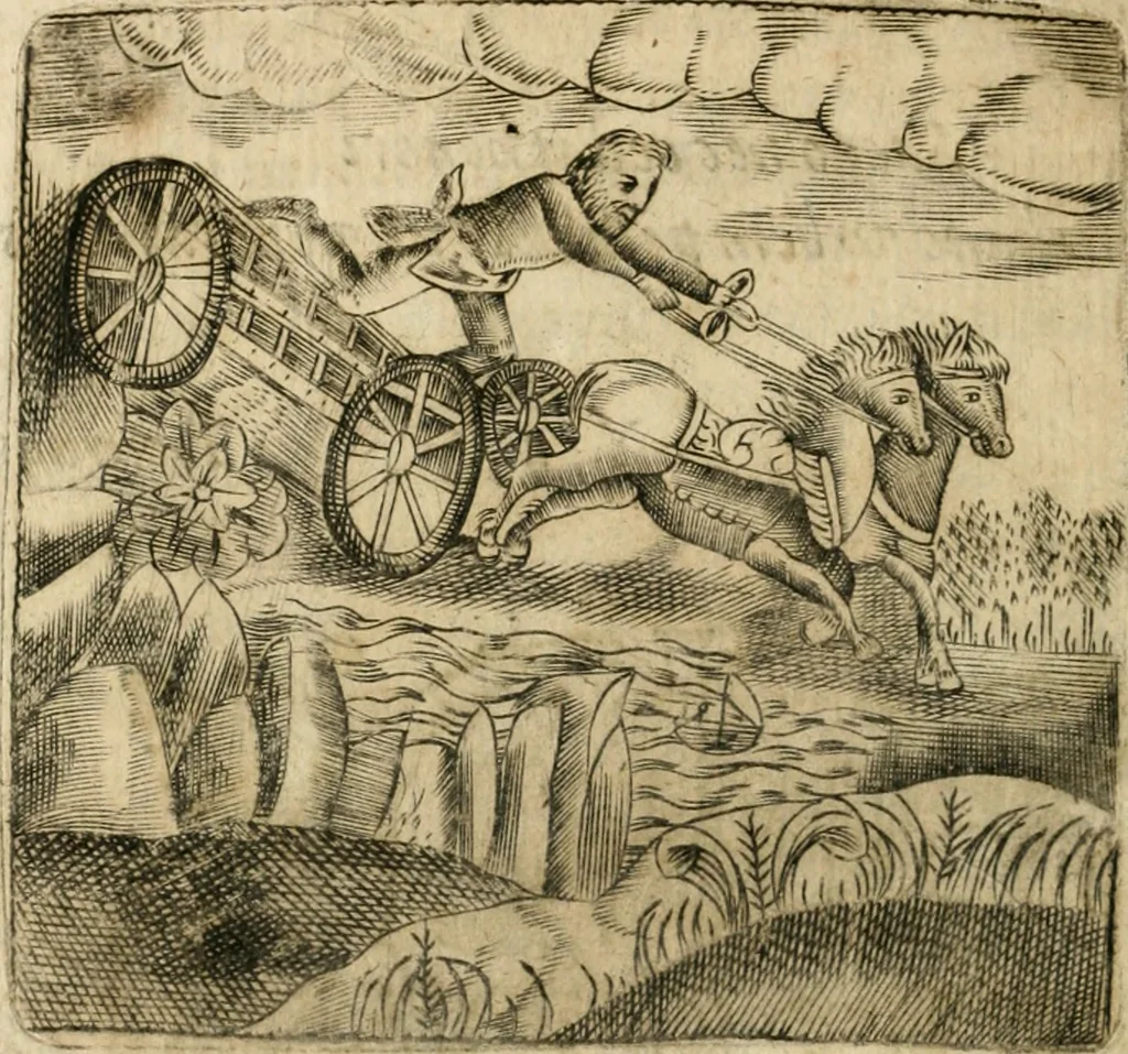 An illustration from Declaracion magistral sobre las emblemas de Andres Alciato con todas las historias, antiguedades, moralidad y doctrina tocante a las buenas costumbres, 1615, leaf 363