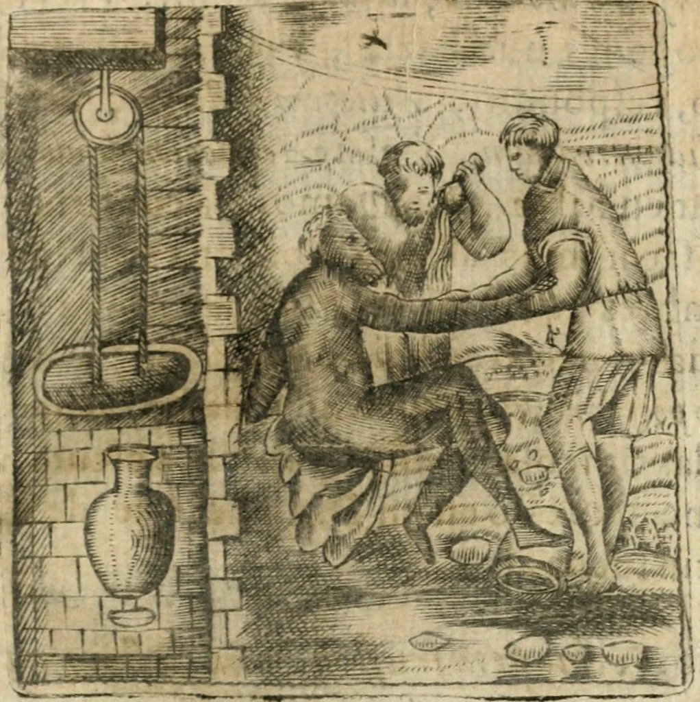 An illustration from Declaracion magistral sobre las emblemas de Andres Alciato con todas las historias, antiguedades, moralidad y doctrina tocante a las buenas costumbres, 1615, leaf 378