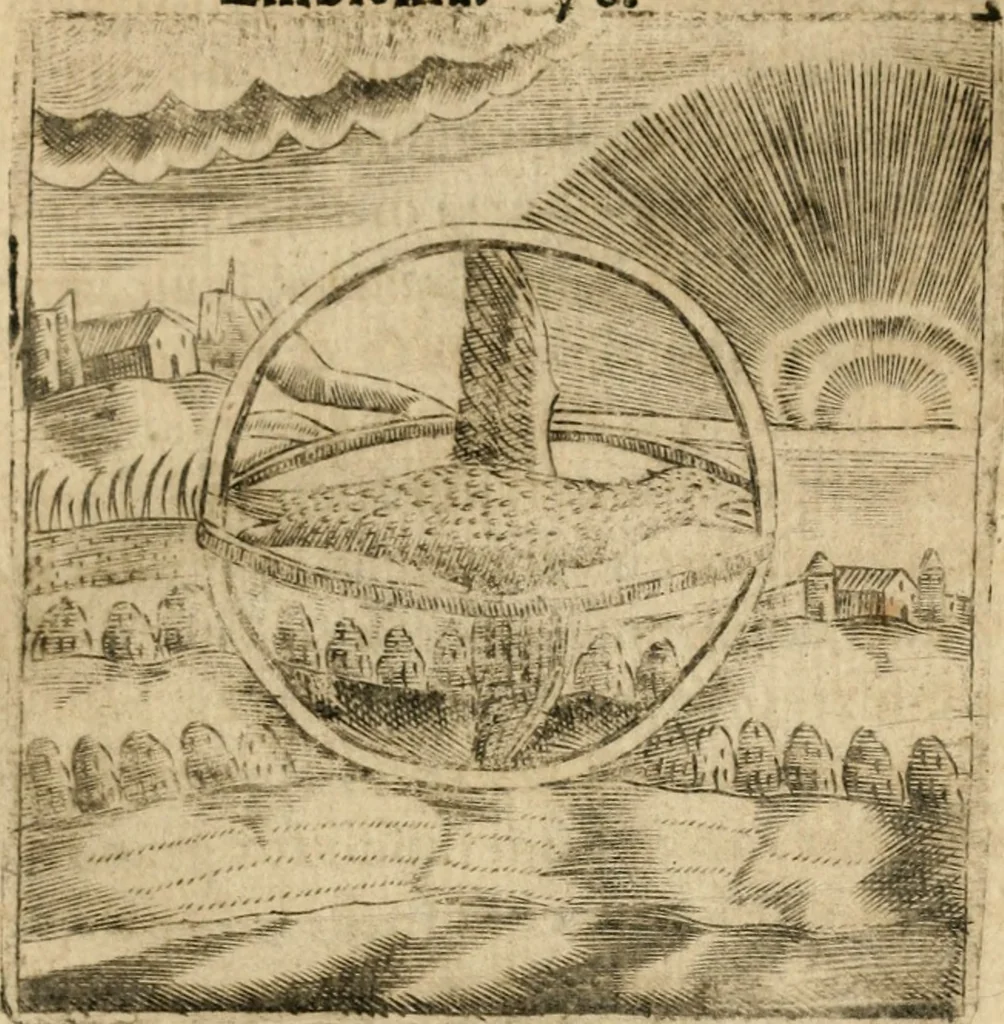 An illustration from Declaracion magistral sobre las emblemas de Andres Alciato con todas las historias, antiguedades, moralidad y doctrina tocante a las buenas costumbres, 1615, leaf 454
