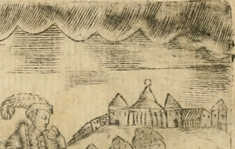 An illustration from Declaracion magistral sobre las emblemas de Andres Alciato con todas las historias, antiguedades, moralidad y doctrina tocante a las buenas costumbres, 1615, leaf 457