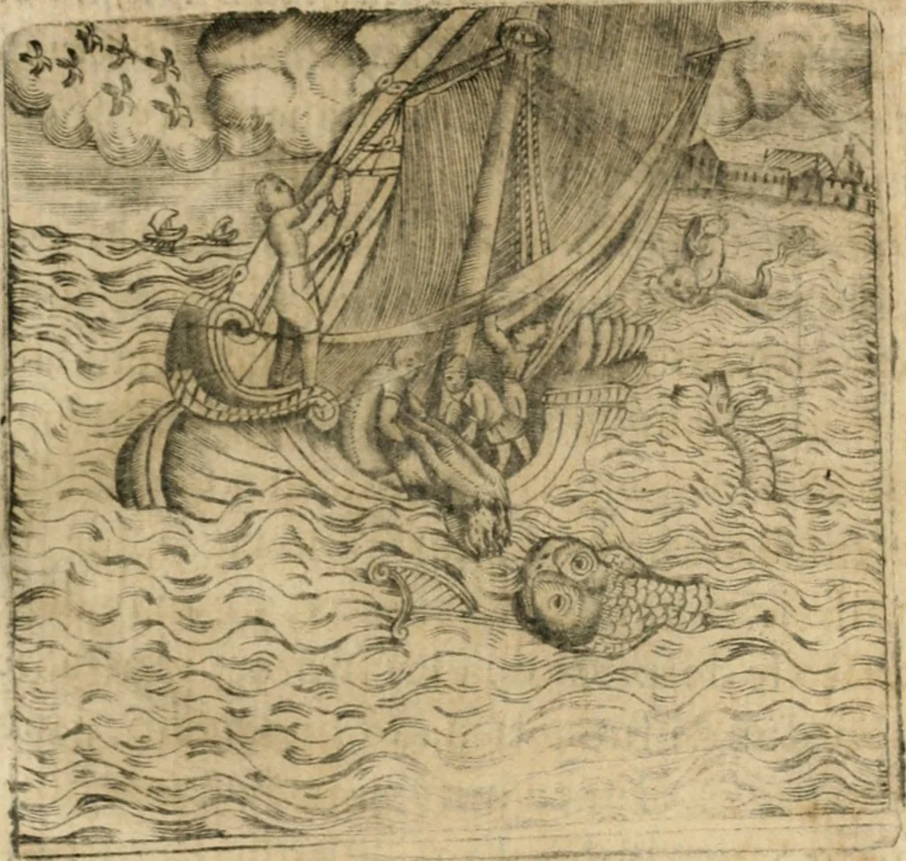 An illustration from Declaracion magistral sobre las emblemas de Andres Alciato con todas las historias, antiguedades, moralidad y doctrina tocante a las buenas costumbres, 1615, leaf 492