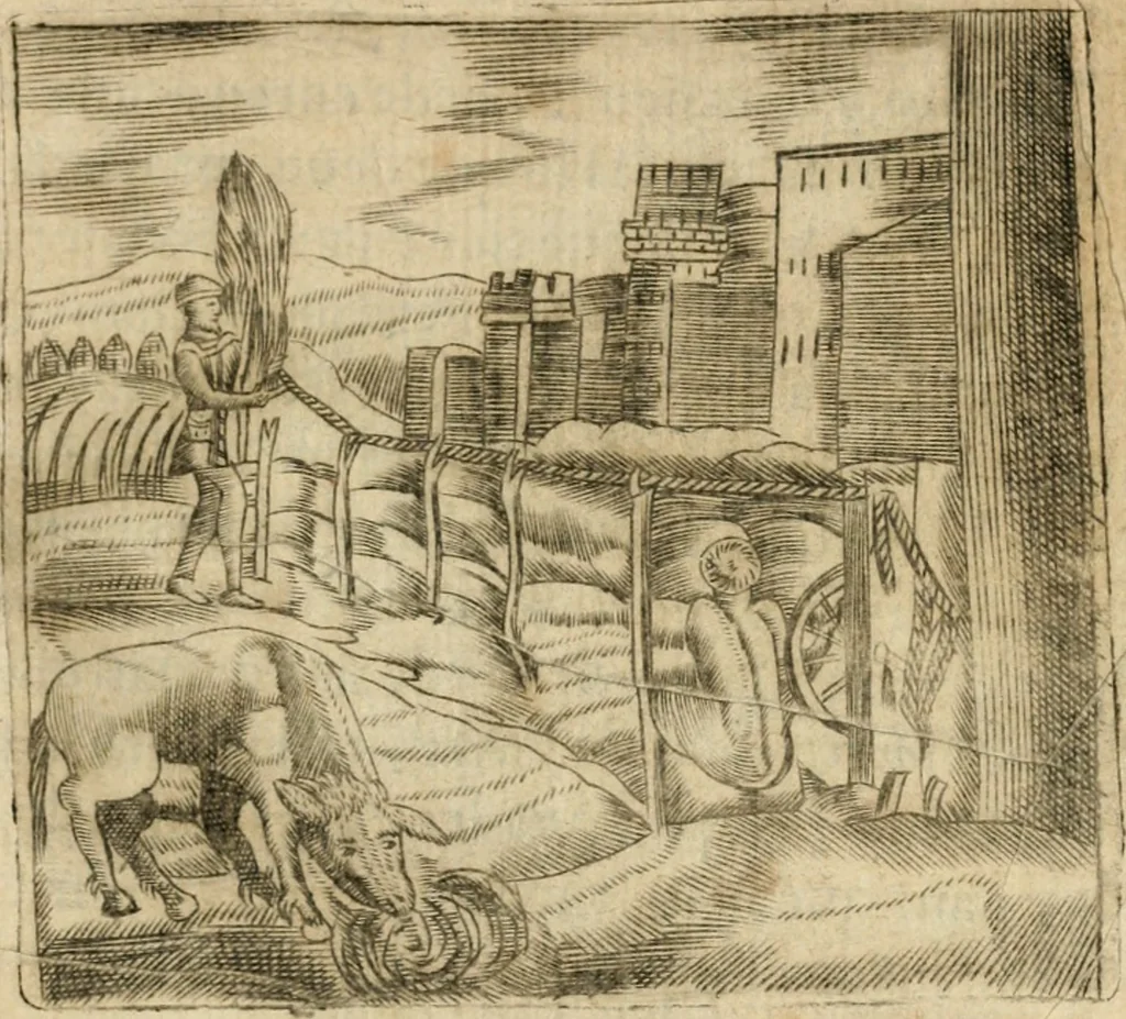 An illustration from Declaracion magistral sobre las emblemas de Andres Alciato con todas las historias, antiguedades, moralidad y doctrina tocante a las buenas costumbres, 1615, leaf 500