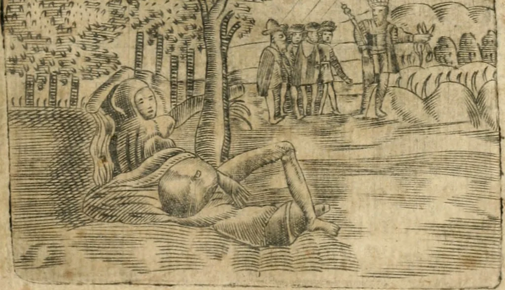 An illustration from Declaracion magistral sobre las emblemas de Andres Alciato con todas las historias, antiguedades, moralidad y doctrina tocante a las buenas costumbres, 1615, leaf 722