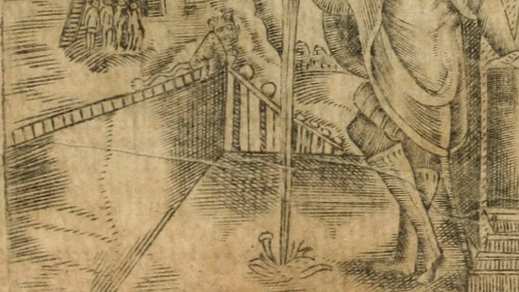 An illustration from Declaracion magistral sobre las emblemas de Andres Alciato con todas las historias, antiguedades, moralidad y doctrina tocante a las buenas costumbres, 1615, leaf 724