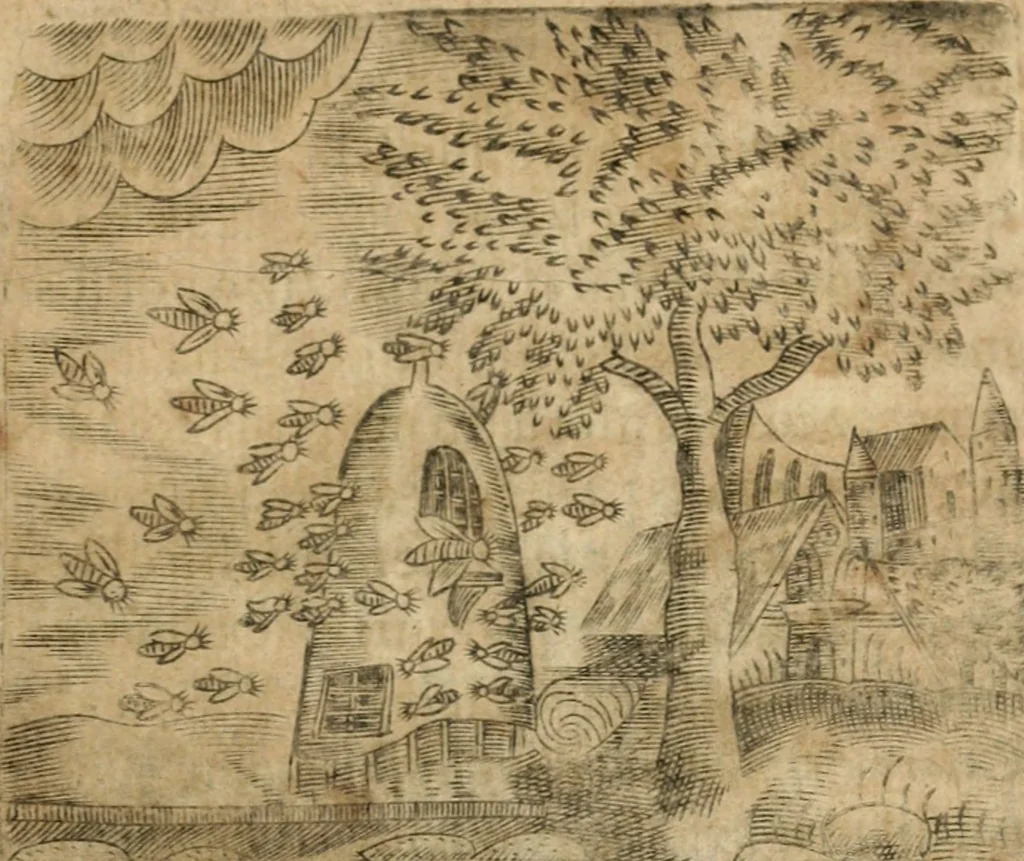 An illustration from Declaracion magistral sobre las emblemas de Andres Alciato con todas las historias, antiguedades, moralidad y doctrina tocante a las buenas costumbres, 1615, leaf 726