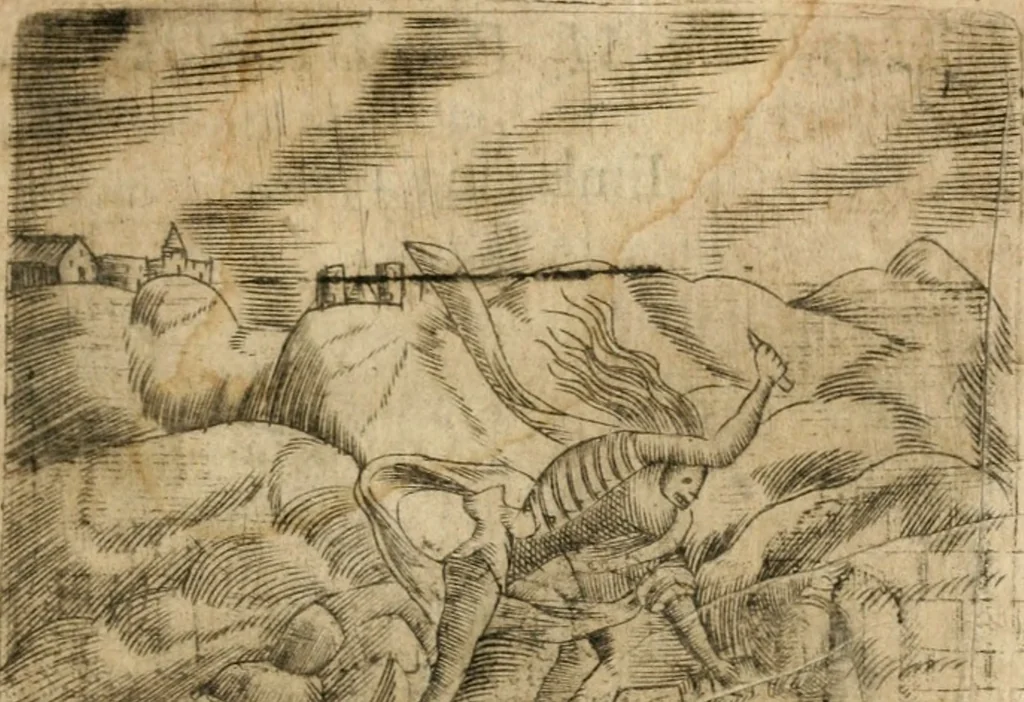 An illustration from Declaracion magistral sobre las emblemas de Andres Alciato con todas las historias, antiguedades, moralidad y doctrina tocante a las buenas costumbres, 1615, leaf 752