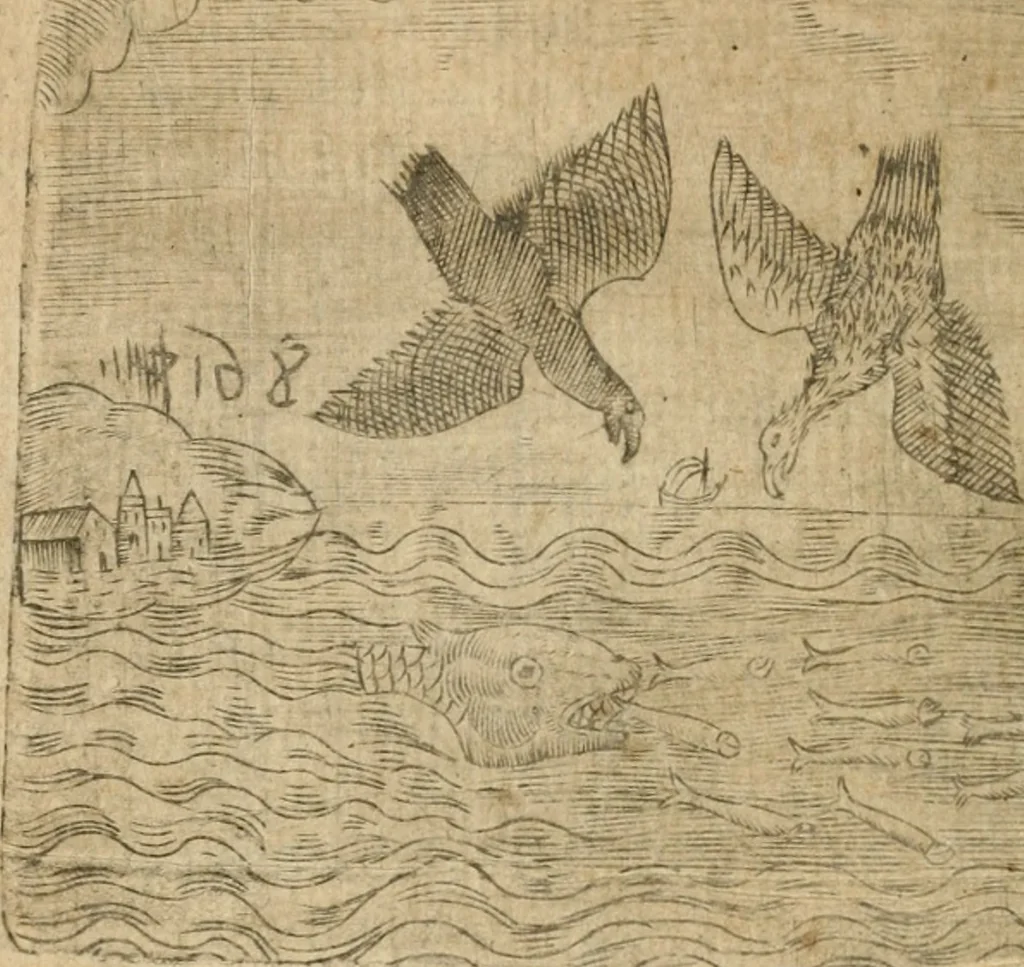 An illustration from Declaracion magistral sobre las emblemas de Andres Alciato con todas las historias, antiguedades, moralidad y doctrina tocante a las buenas costumbres, 1615, leaf 803