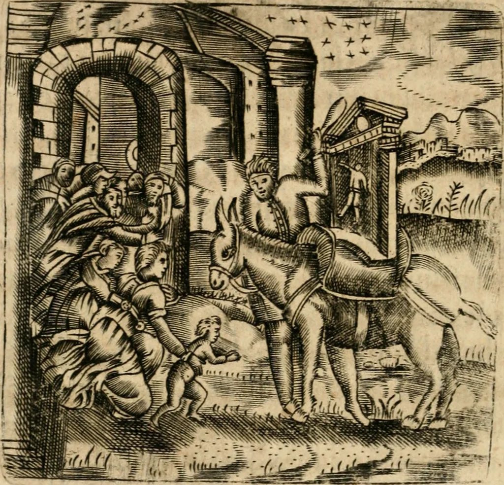An illustration from Declaracion magistral sobre las emblemas de Andres Alciato con todas las historias, antiguedades, moralidad y doctrina tocante a las buenas costumbres, 1615, leaf 83