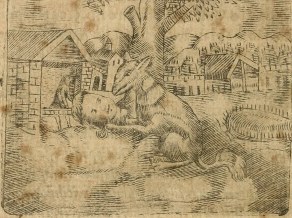 An illustration from Declaracion magistral sobre las emblemas de Andres Alciato con todas las historias, antiguedades, moralidad y doctrina tocante a las buenas costumbres, 1615, leaf 895