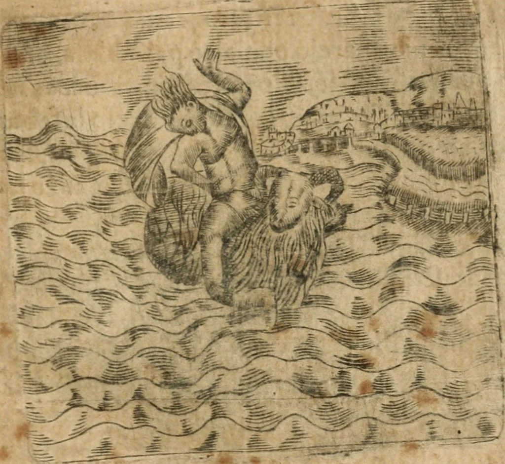 An illustration from Declaracion magistral sobre las emblemas de Andres Alciato con todas las historias, antiguedades, moralidad y doctrina tocante a las buenas costumbres, 1615, leaf 898