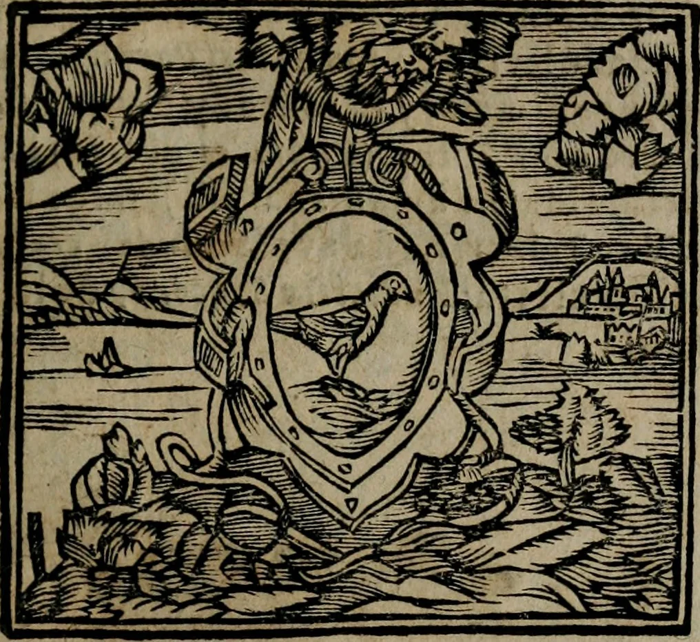 An illustration from Declaracion magistral sobre las Emblemas de Andres Alciato : con todas las historias, antiguedades, moralidad, y doctrina, tocante a las buenas costumbres : dedicadas a la muy noble insigne, leal, y coronada ciudad de Valencia, 1670, leaf 242