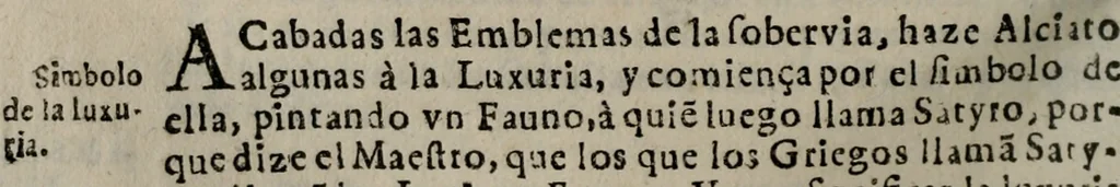 An illustration from Declaracion magistral sobre las Emblemas de Andres Alciato : con todas las historias, antiguedades, moralidad, y doctrina, tocante a las buenas costumbres : dedicadas a la muy noble insigne, leal, y coronada ciudad de Valencia, 1670, leaf 313