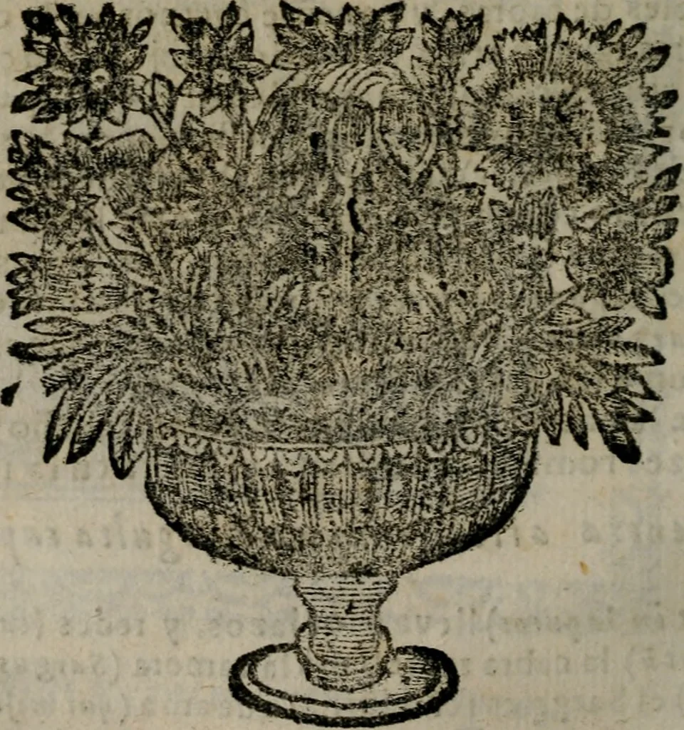 An illustration from Declaracion magistral sobre las Emblemas de Andres Alciato : con todas las historias, antiguedades, moralidad, y doctrina, tocante a las buenas costumbres : dedicadas a la muy noble insigne, leal, y coronada ciudad de Valencia, 1670, leaf 325