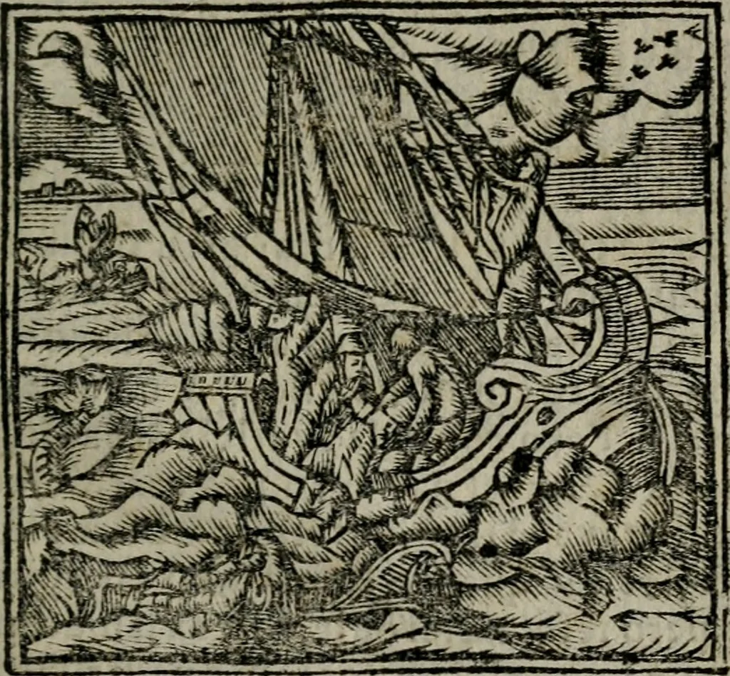 An illustration from Declaracion magistral sobre las Emblemas de Andres Alciato : con todas las historias, antiguedades, moralidad, y doctrina, tocante a las buenas costumbres : dedicadas a la muy noble insigne, leal, y coronada ciudad de Valencia, 1670, leaf 362