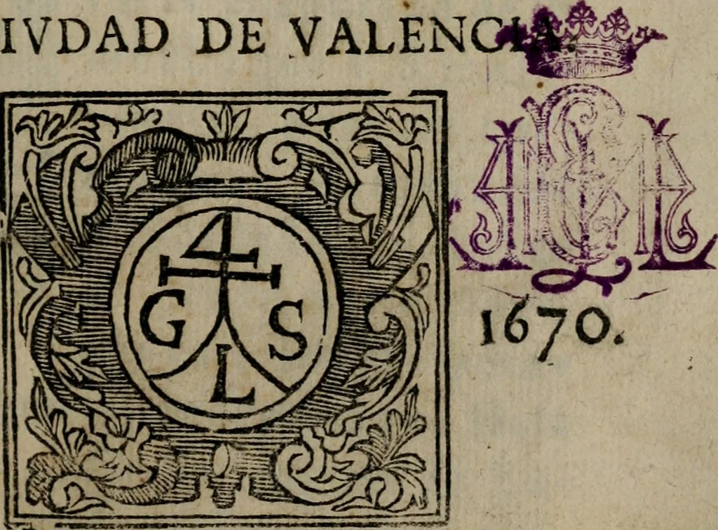 An illustration from Declaracion magistral sobre las Emblemas de Andres Alciato : con todas las historias, antiguedades, moralidad, y doctrina, tocante a las buenas costumbres : dedicadas a la muy noble insigne, leal, y coronada ciudad de Valencia, 1670, leaf 4