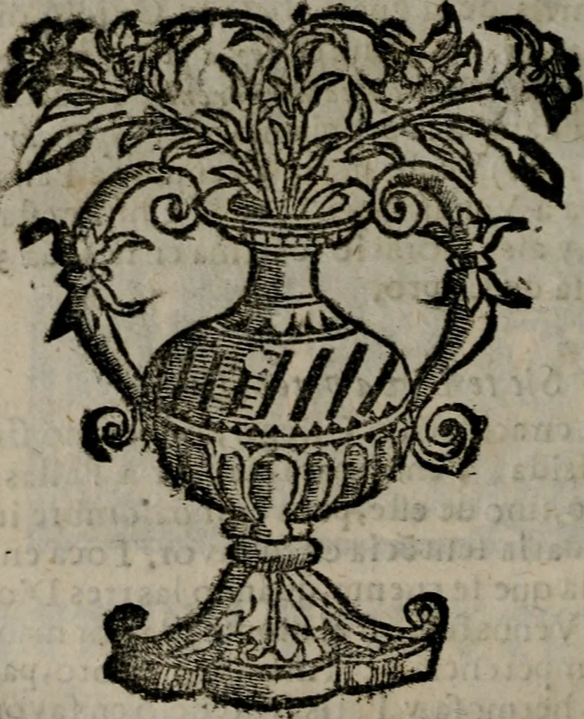 An illustration from Declaracion magistral sobre las Emblemas de Andres Alciato : con todas las historias, antiguedades, moralidad, y doctrina, tocante a las buenas costumbres : dedicadas a la muy noble insigne, leal, y coronada ciudad de Valencia, 1670, leaf 417