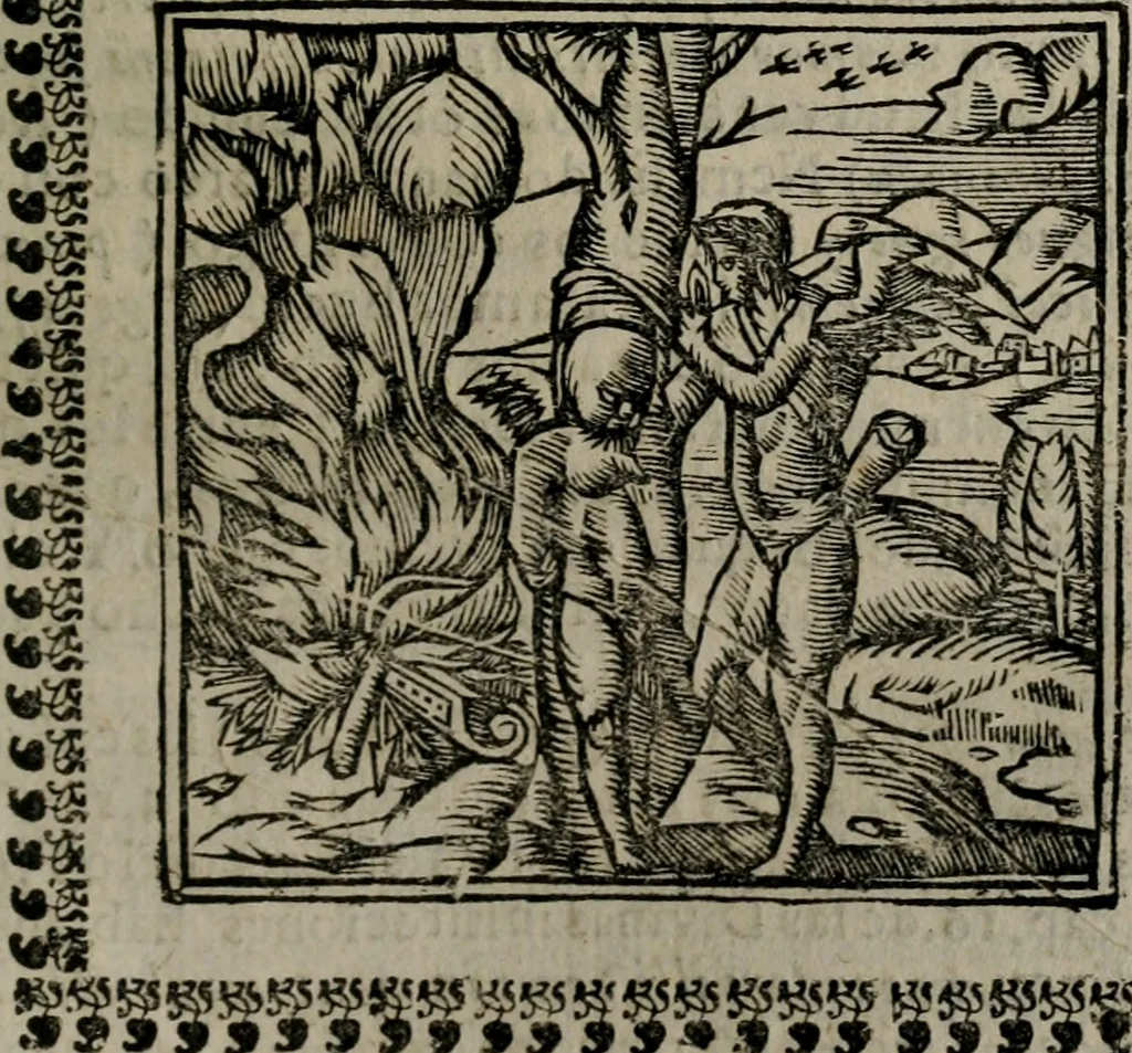 An illustration from Declaracion magistral sobre las Emblemas de Andres Alciato : con todas las historias, antiguedades, moralidad, y doctrina, tocante a las buenas costumbres : dedicadas a la muy noble insigne, leal, y coronada ciudad de Valencia, 1670, leaf 420