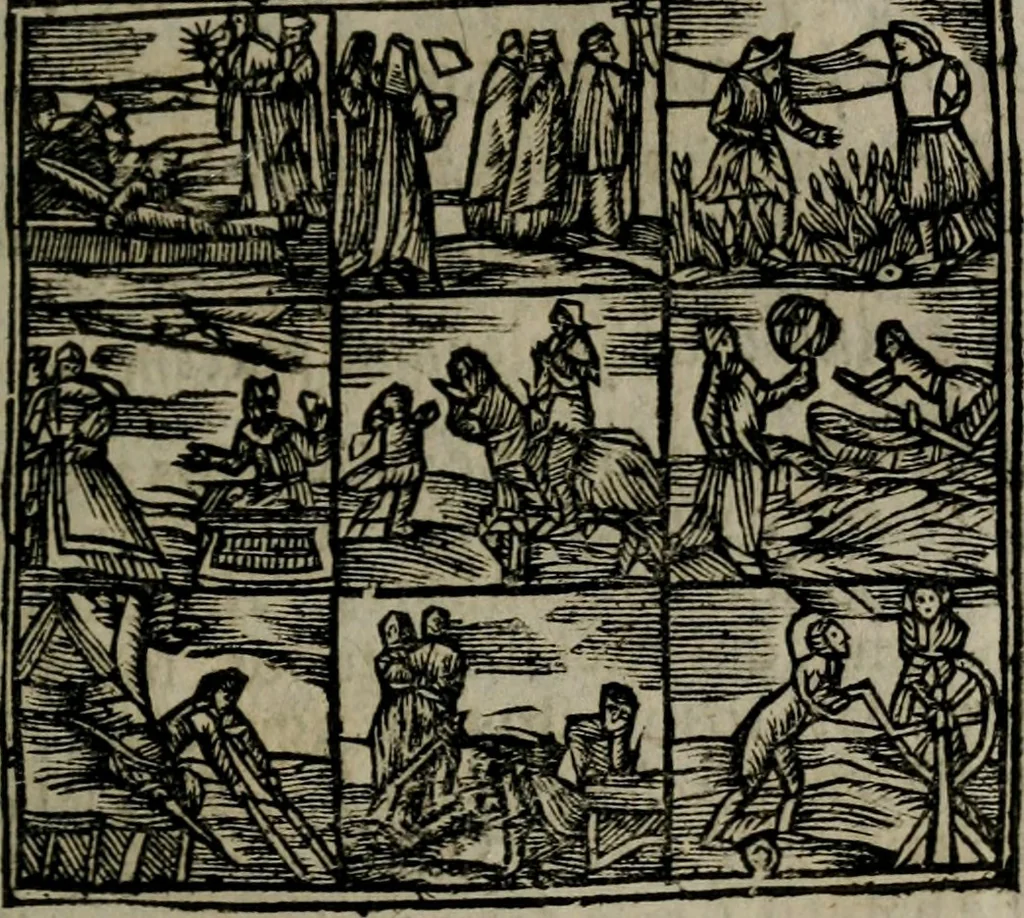 An illustration from Declaracion magistral sobre las Emblemas de Andres Alciato : con todas las historias, antiguedades, moralidad, y doctrina, tocante a las buenas costumbres : dedicadas a la muy noble insigne, leal, y coronada ciudad de Valencia, 1670, leaf 448