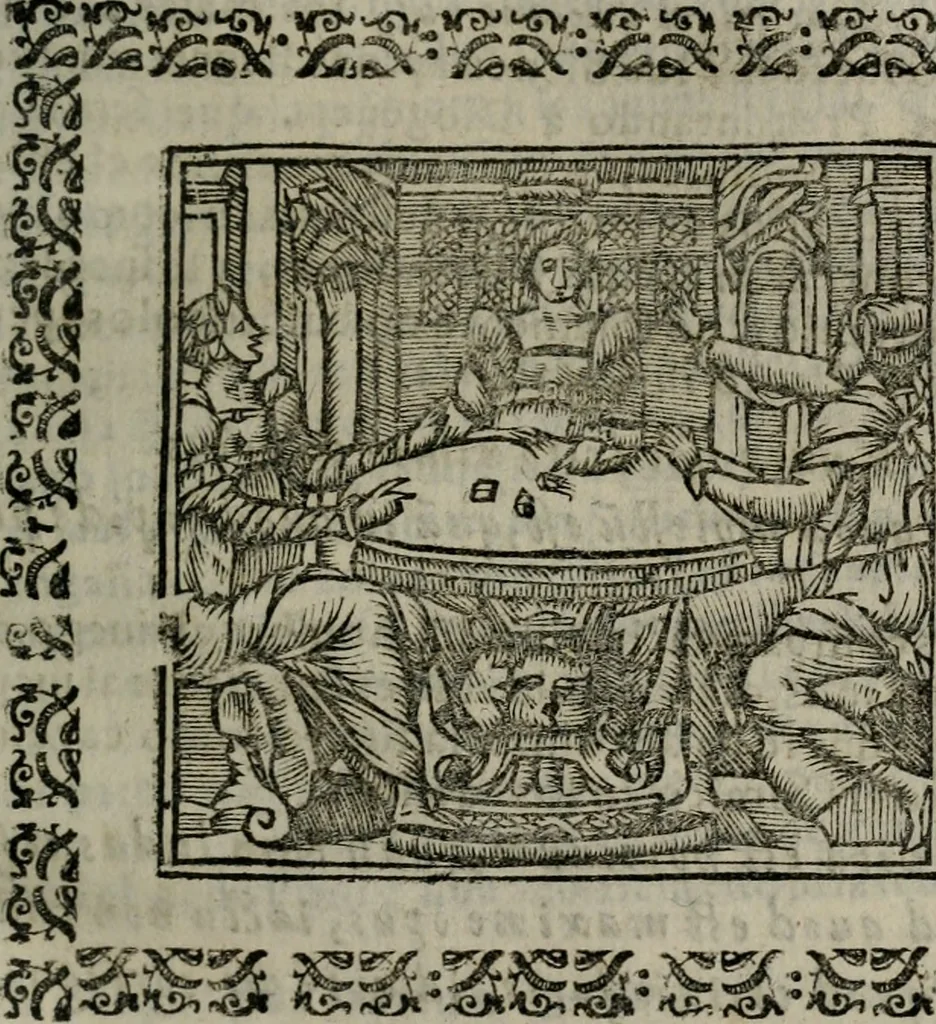 An illustration from Declaracion magistral sobre las Emblemas de Andres Alciato : con todas las historias, antiguedades, moralidad, y doctrina, tocante a las buenas costumbres : dedicadas a la muy noble insigne, leal, y coronada ciudad de Valencia, 1670, leaf 482