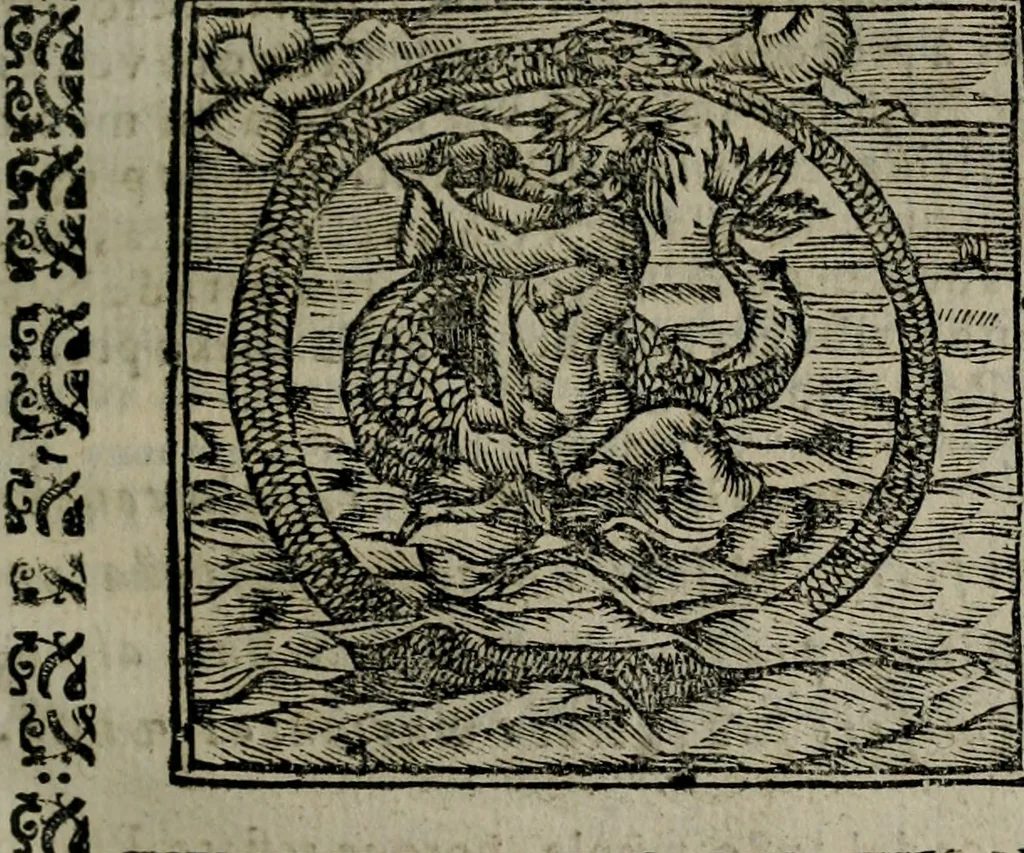 An illustration from Declaracion magistral sobre las Emblemas de Andres Alciato : con todas las historias, antiguedades, moralidad, y doctrina, tocante a las buenas costumbres : dedicadas a la muy noble insigne, leal, y coronada ciudad de Valencia, 1670, leaf 492