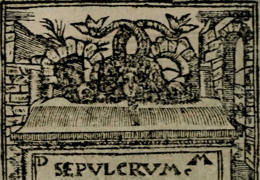 An illustration from Declaracion magistral sobre las Emblemas de Andres Alciato : con todas las historias, antiguedades, moralidad, y doctrina, tocante a las buenas costumbres : dedicadas a la muy noble insigne, leal, y coronada ciudad de Valencia, 1670, leaf 561