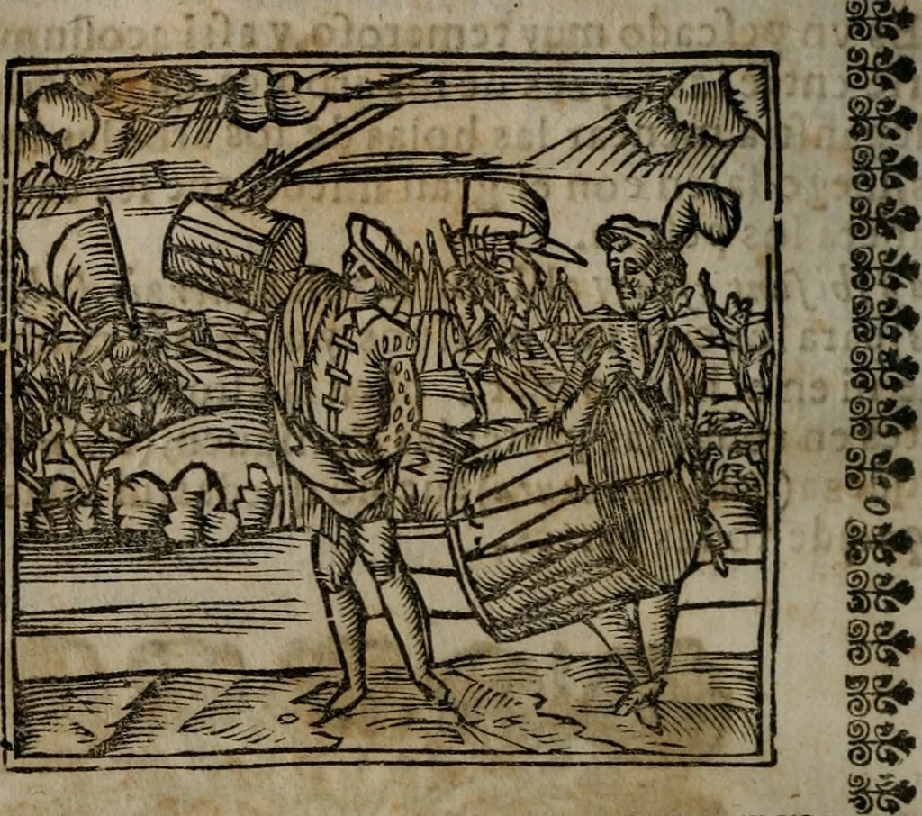 An illustration from Declaracion magistral sobre las Emblemas de Andres Alciato : con todas las historias, antiguedades, moralidad, y doctrina, tocante a las buenas costumbres : dedicadas a la muy noble insigne, leal, y coronada ciudad de Valencia, 1670, leaf 603