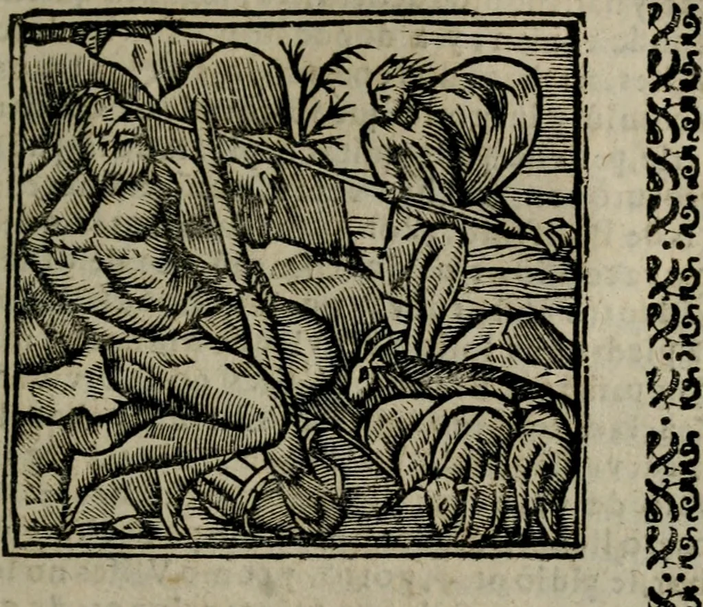 An illustration from Declaracion magistral sobre las Emblemas de Andres Alciato : con todas las historias, antiguedades, moralidad, y doctrina, tocante a las buenas costumbres : dedicadas a la muy noble insigne, leal, y coronada ciudad de Valencia, 1670, leaf 606