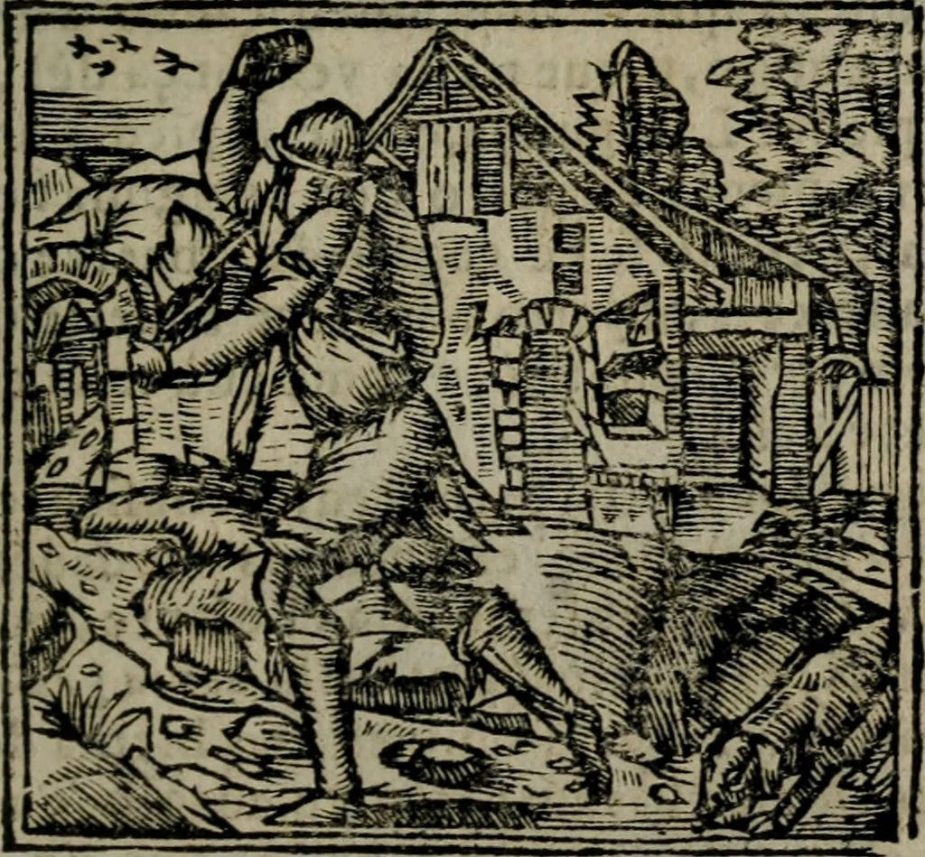 An illustration from Declaracion magistral sobre las Emblemas de Andres Alciato : con todas las historias, antiguedades, moralidad, y doctrina, tocante a las buenas costumbres : dedicadas a la muy noble insigne, leal, y coronada ciudad de Valencia, 1670, leaf 616