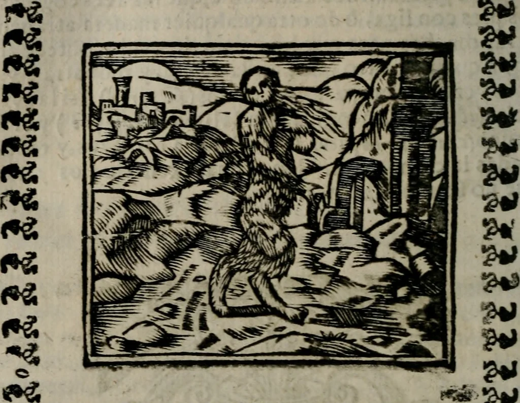 An illustration from Declaracion magistral sobre las Emblemas de Andres Alciato : con todas las historias, antiguedades, moralidad, y doctrina, tocante a las buenas costumbres : dedicadas a la muy noble insigne, leal, y coronada ciudad de Valencia, 1670, leaf 663