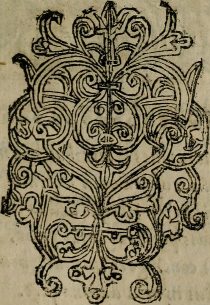 An illustration from Declaracion magistral sobre las Emblemas de Andres Alciato : con todas las historias, antiguedades, moralidad, y doctrina, tocante a las buenas costumbres : dedicadas a la muy noble insigne, leal, y coronada ciudad de Valencia, 1670, leaf 682