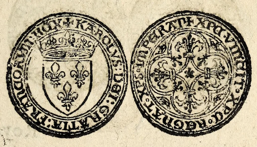 An illustration from [Declaration du roy, portant que les monnoyes d'argent legeres ne seront exposées que pour leur iuste prix selon leur poids & titre, & que tous les poids dont on se seruira pour les monnoyes, seront aiustez & estallonnez sur ceux de la Cour des monnoyes dans vn mois : registrée en la Cour des monnoyes le 24. octobre 1640 : ensemble l'arrest de ladite cour, pour le fait de l'estalonnement desdits poids]., 1640, leaf 15