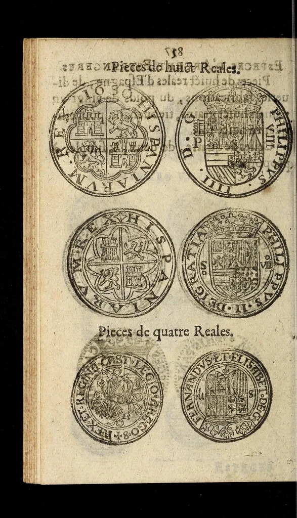 An illustration from [Declaration du roy, portant que les monnoyes d'argent legeres ne seront exposées que pour leur iuste prix selon leur poids & titre, & que tous les poids dont on se seruira pour les monnoyes, seront aiustez & estallonnez sur ceux de la Cour des monnoyes dans vn mois : registrée en la Cour des monnoyes le 24. octobre 1640 : ensemble l'arrest de ladite cour, pour le fait de l'estalonnement desdits poids]., 1640, leaf 58