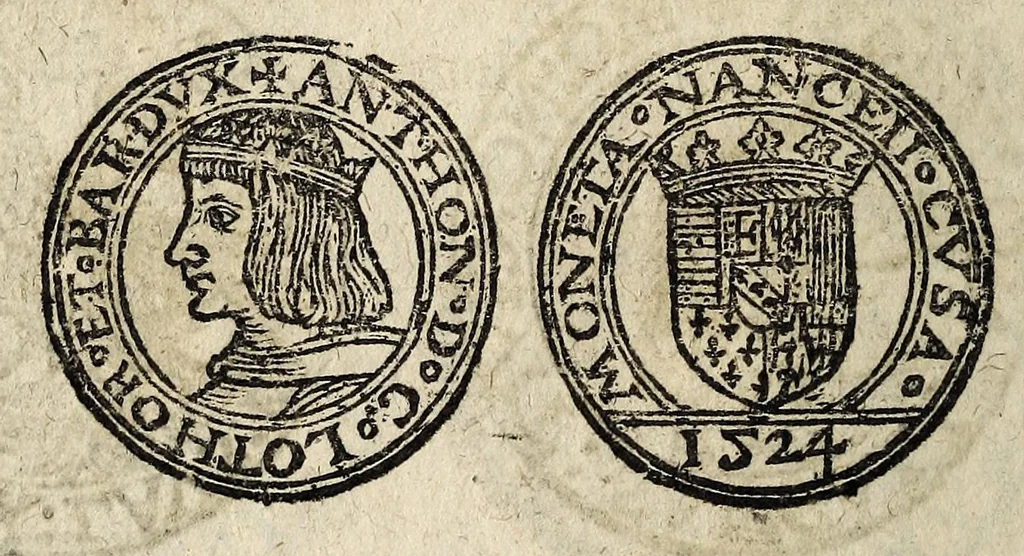 An illustration from [Declaration du roy, portant que les monnoyes d'argent legeres ne seront exposées que pour leur iuste prix selon leur poids & titre, & que tous les poids dont on se seruira pour les monnoyes, seront aiustez & estallonnez sur ceux de la Cour des monnoyes dans vn mois : registrée en la Cour des monnoyes le 24. octobre 1640 : ensemble l'arrest de ladite cour, pour le fait de l'estalonnement desdits poids]., 1640, leaf 76