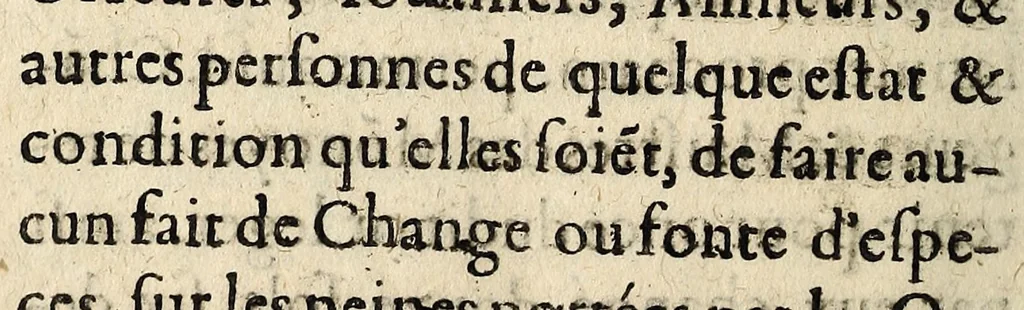 An illustration from Declaration du roy, portant prolongation du terme, pour le conuertissement des especes d'or legeres en especes d'or de poids, iusques au dernier decembre 1640 : verifiée en la Cour des Monnoyes le vnziéme octobre 1640., 1640, leaf 26