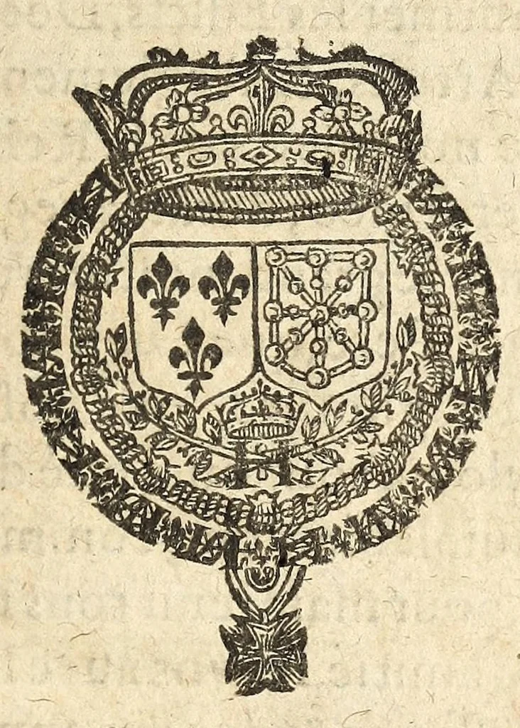 An illustration from Declaration du roy, sur la prise des armes par aucuns de ses sujets de la religion pretendue reformee : portant nouuelle confirmation des edicts & declarations cy deuant faictes en faueur de ceux de ladite religion : auec l'arrest de la Cour de Parlement., 1615, leaf 9