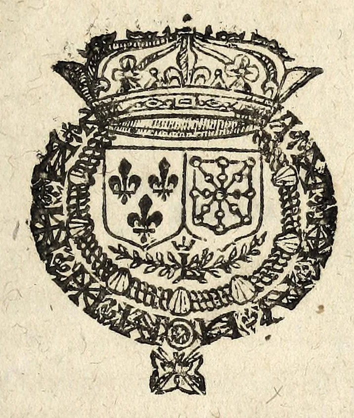 An illustration from Declaration du roy publiée en Parlement, Sa Majesté y seant, le dix-huictiesme ianuier mil six cens trente-quatre., 1634, leaf 5