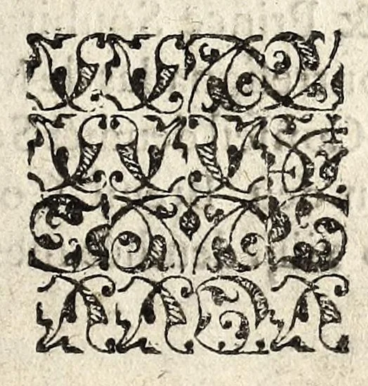 An illustration from Declaration du roy de Navarre sur les calomnies publiees contre luy és protestations de ceux de la Ligue qui se sont esleuez en ce royaume., 1585, leaf 1